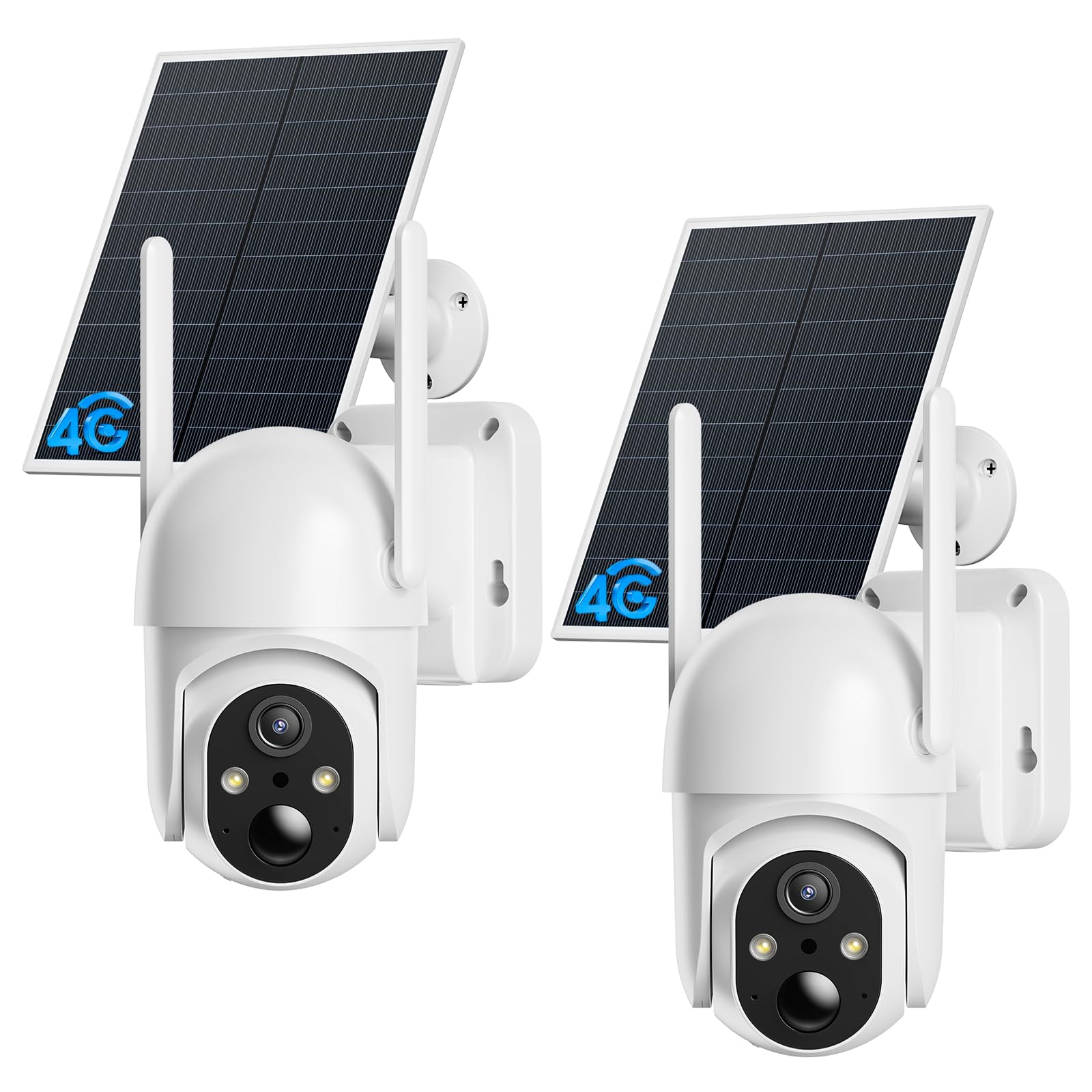 Amazon.com: ELYSOO 4G LTE Cellular Security Camera, 2 Pack Solar